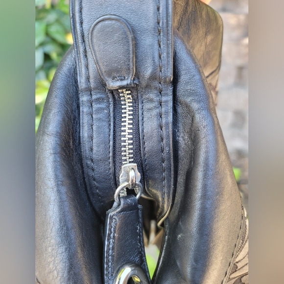 Coach Edie Signature Jacquard Shoulder Bag - Picture 17 of 17